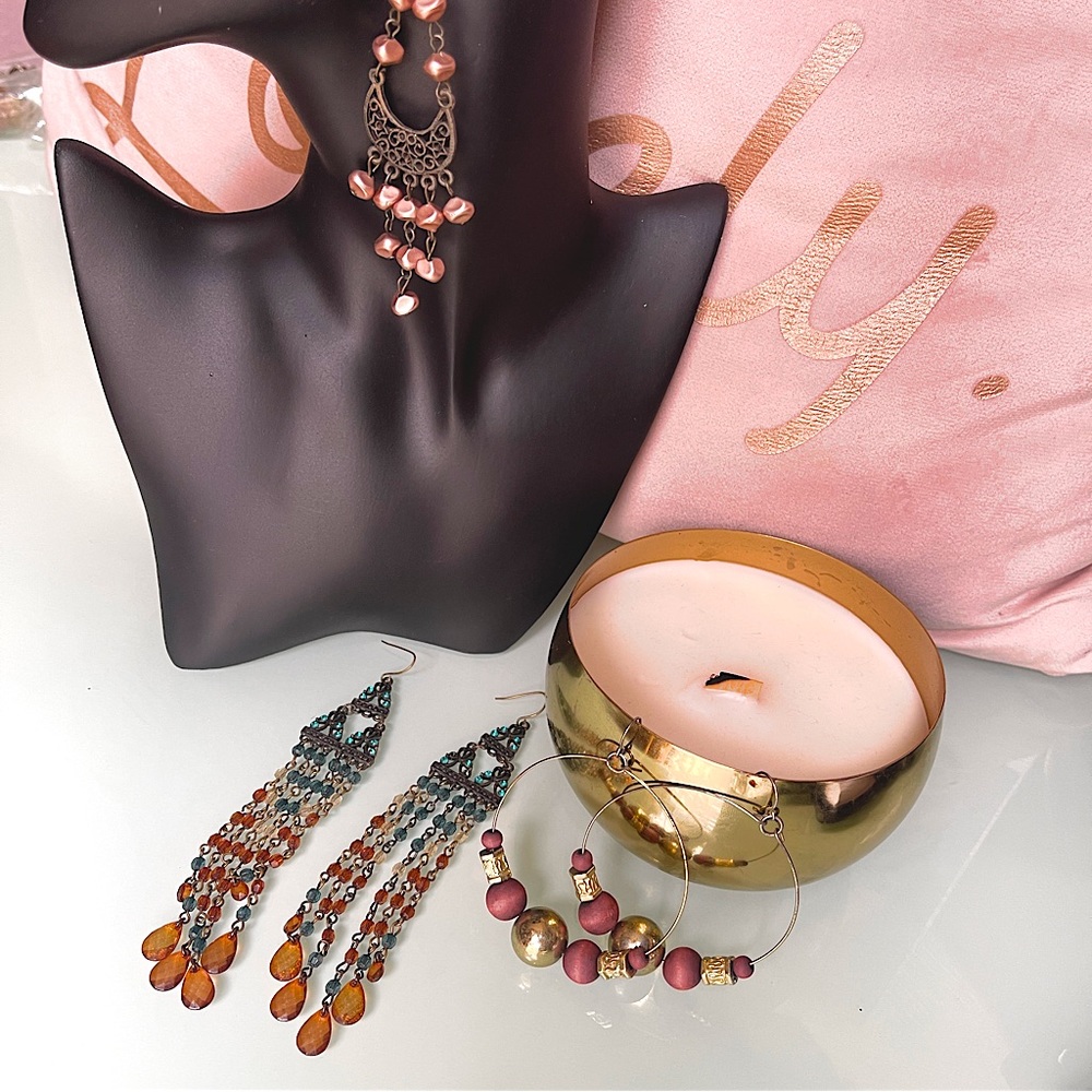 *3 Piece Earring Bundle*